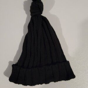 Black newborn baby beanie hat